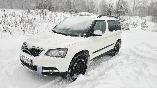 skoda yeti по снегу | Дзен