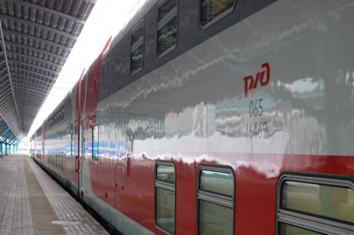    Двухэтажный поезд Ульяновск–Москва в 2023 г. перевез более 350 000 человек