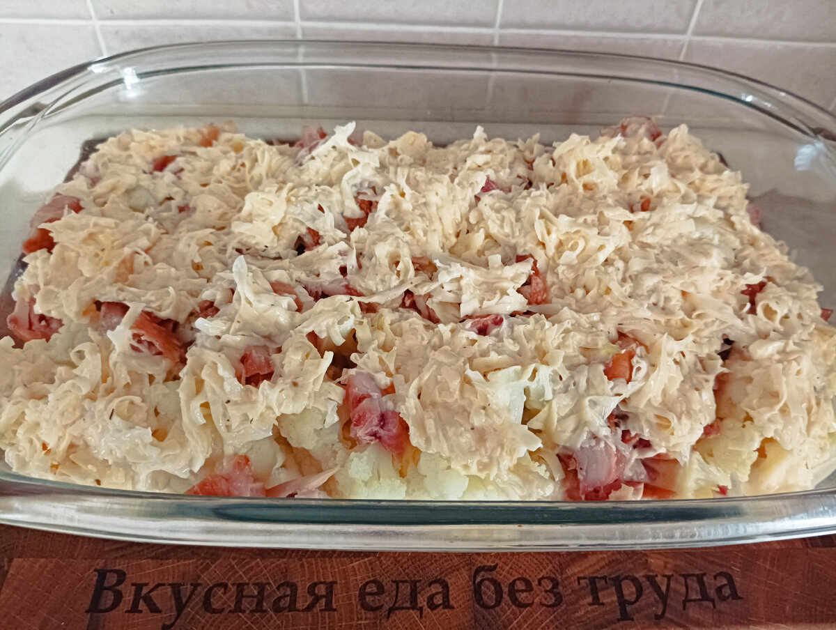 Тушеная капуста с курицей