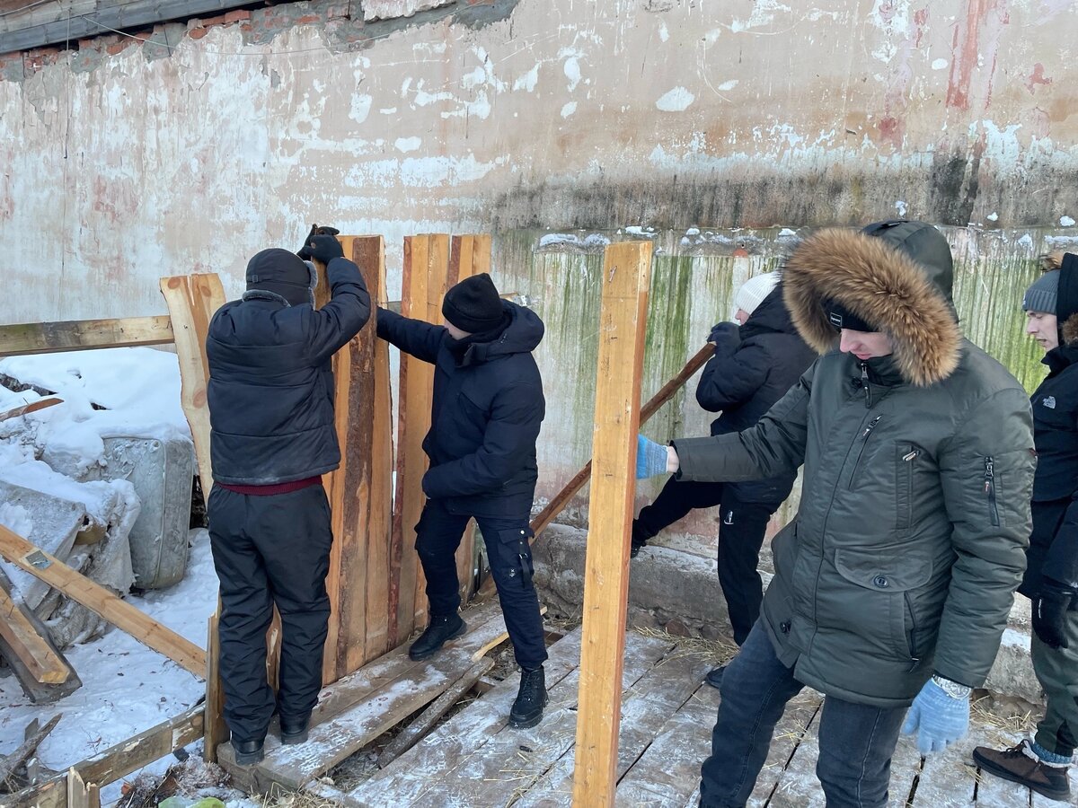 Демонтаж продолжается