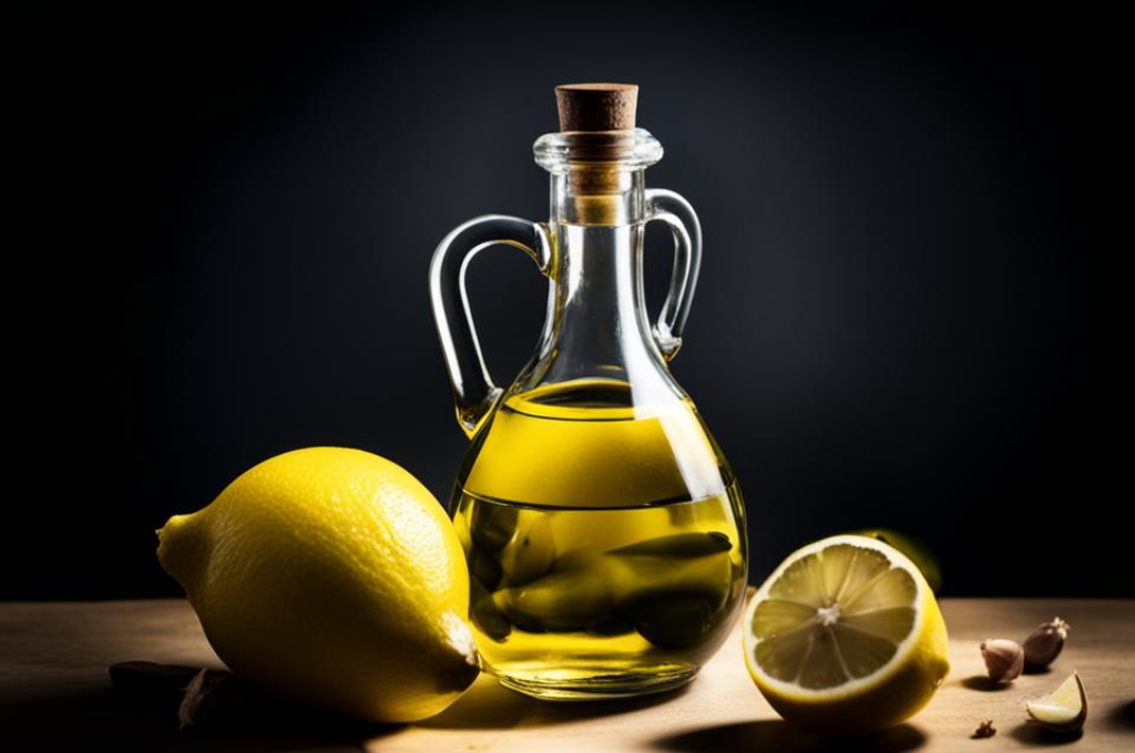 Заправка для салата с лимоном и медом