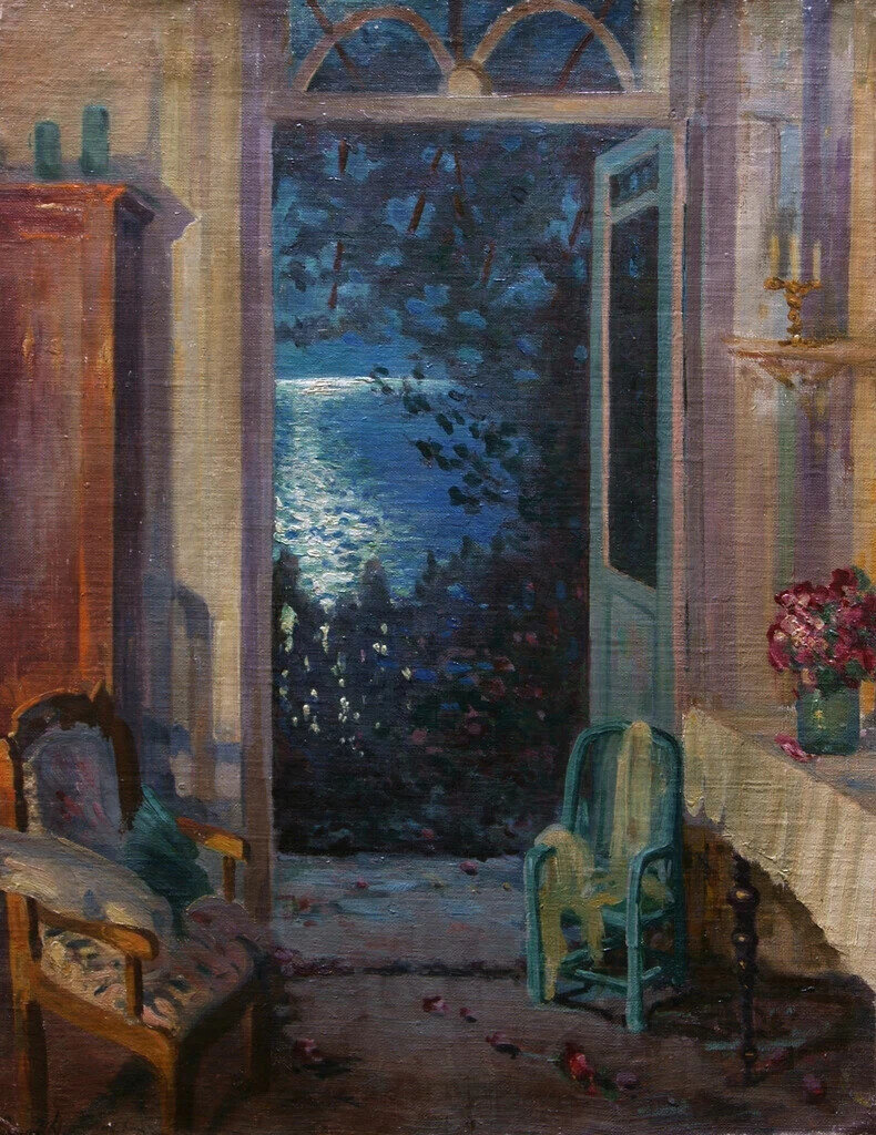 Сергей Виноградов. Южная ночь, 1915