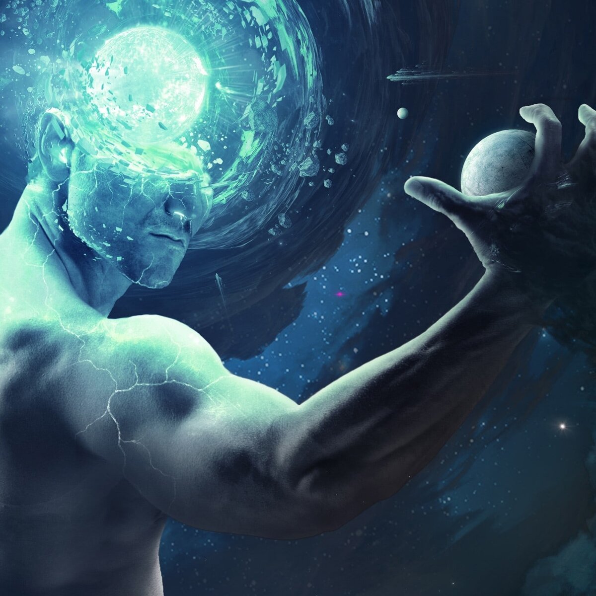 человек в космосе. энергия человека. высший космический разум. сверхчеловек. человеческое сознание.