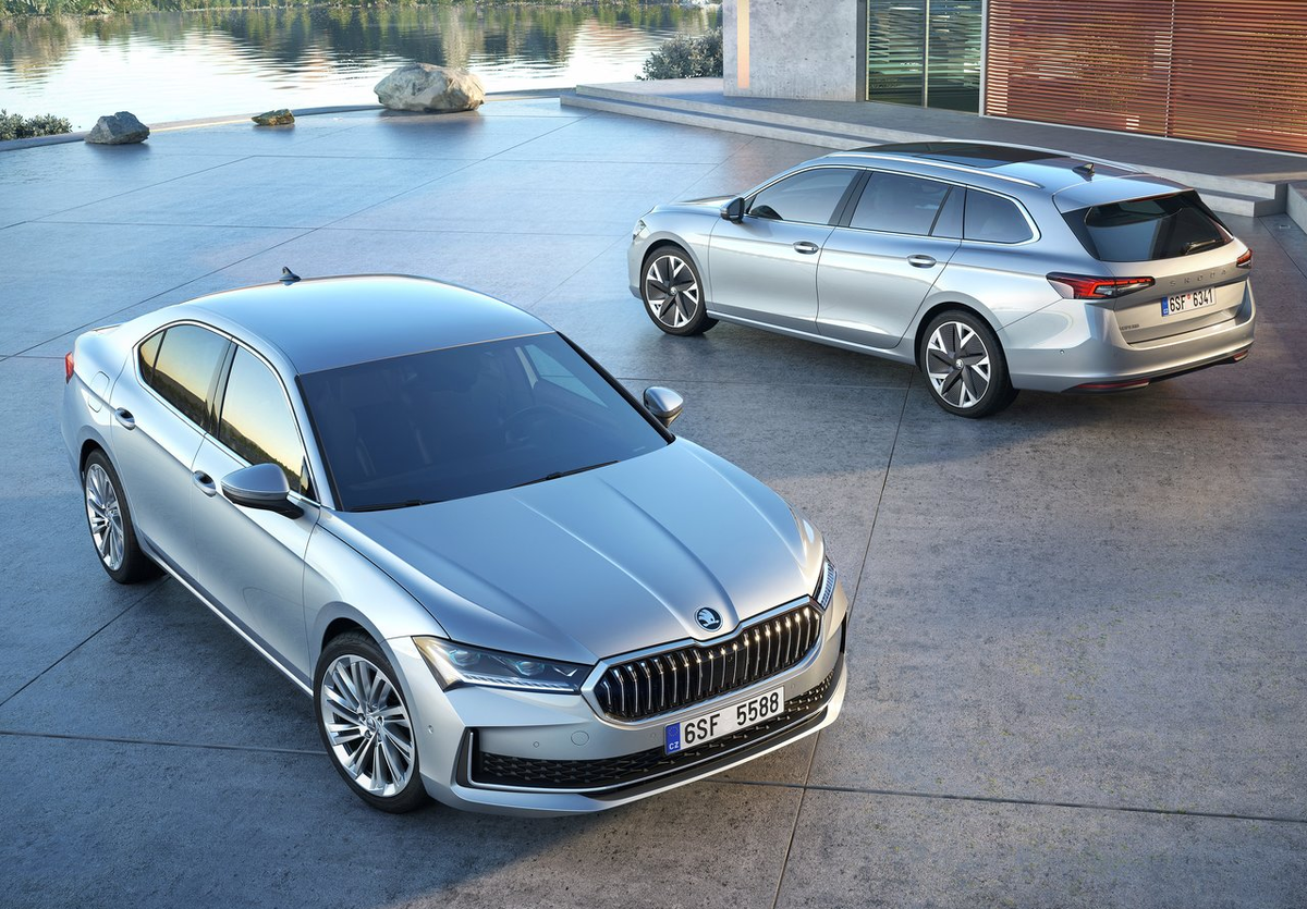 Лифтбек и универсал Skoda Superb 