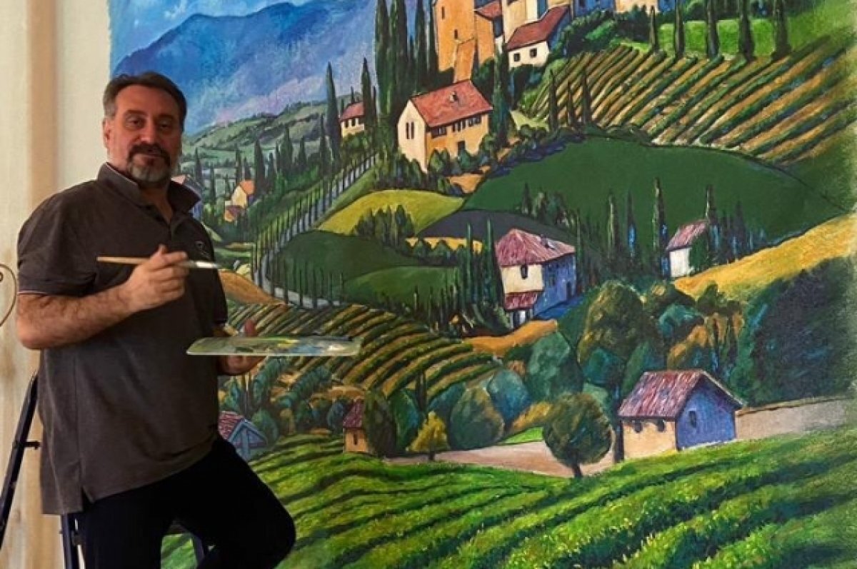    Человек творит душой.