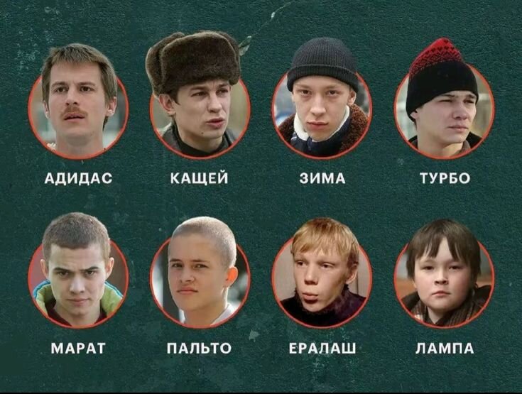 Герои нашумевшего сериала "Слово пацана. Кровь на асфальте"
