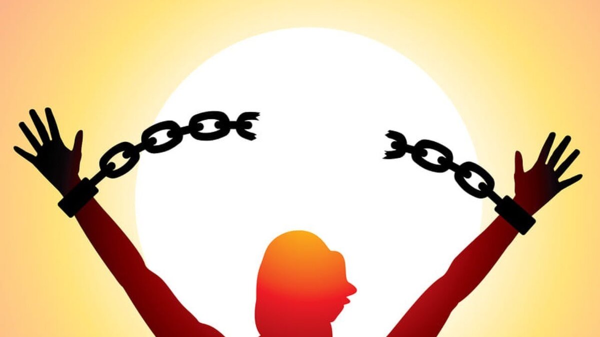 Раб греха библия. Зависимость рабства. Рабство греха. Человек разрывает цепи. Современное рабство.