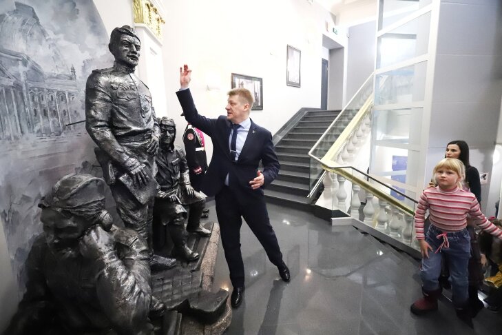 Директор музея «Россия – моя история» Алексей Пронин. Фото Андрея Заржецкого.📷
