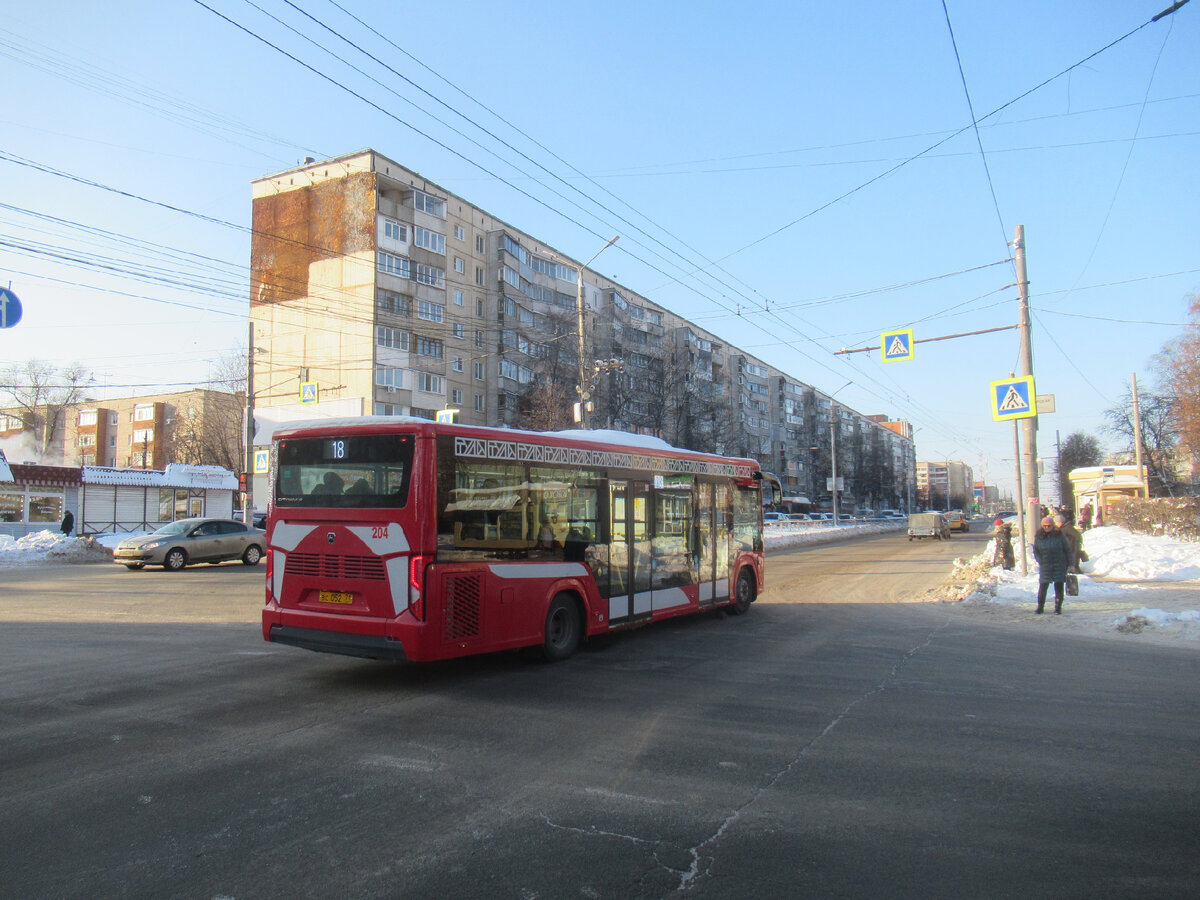 Новый ПАЗ-422320-04 "Citymax-9" бортовой номер 204 на 18 маршруте