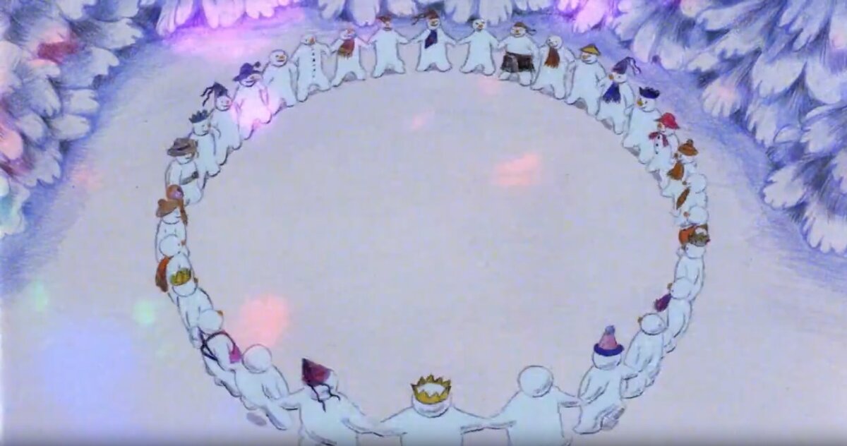 Снеговики тоже празднуют Новый год!