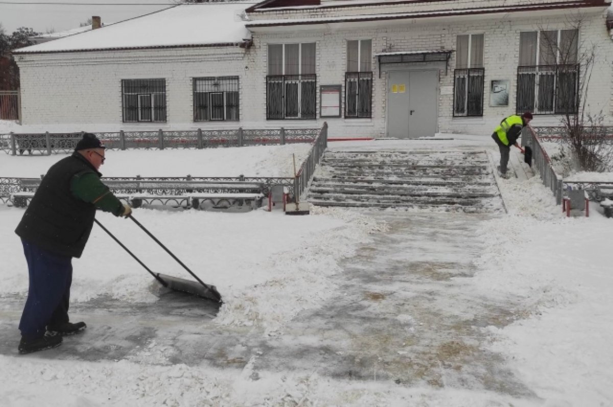    Больше 300 рабочих и 130 спецмашин убирают снег в Туле 9 декабря