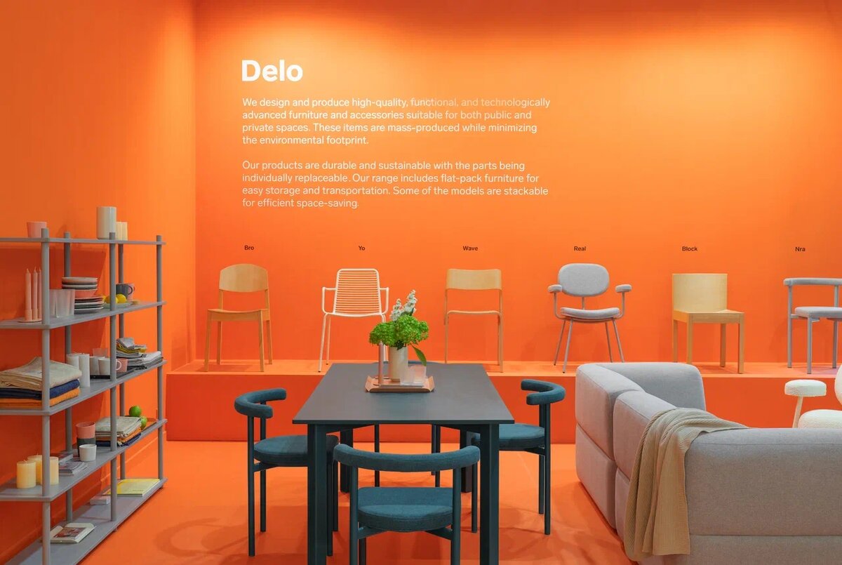    Российский бренд Delo принял участие в выставке Downtown Design в рамках Dubai Design Week (фото 1)