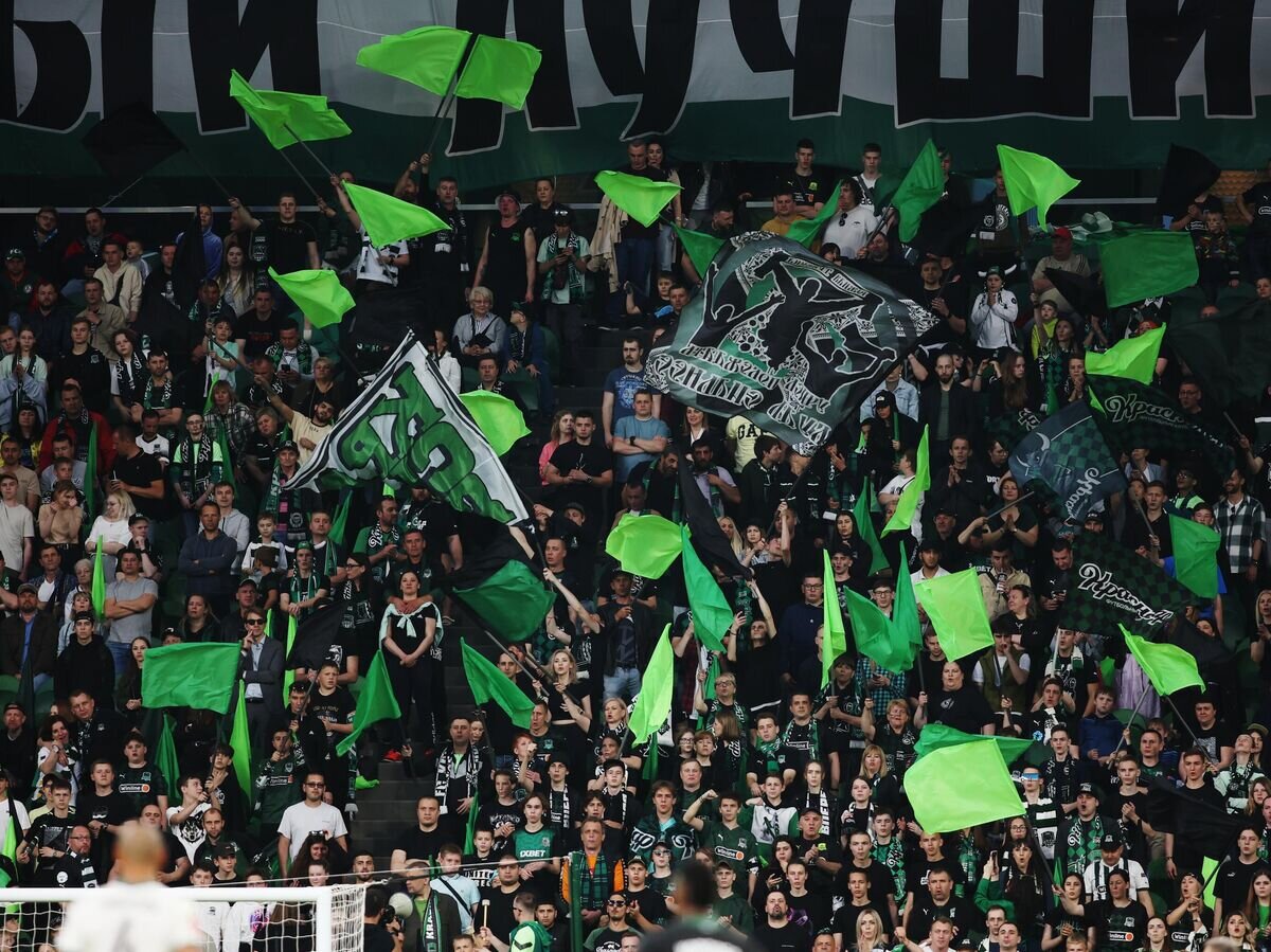    Болельщики ФК "Краснодар"© РИА Новости / Виталий Тимкив