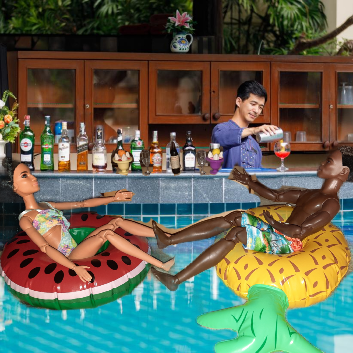 Отдых Кэтрин и Гугу