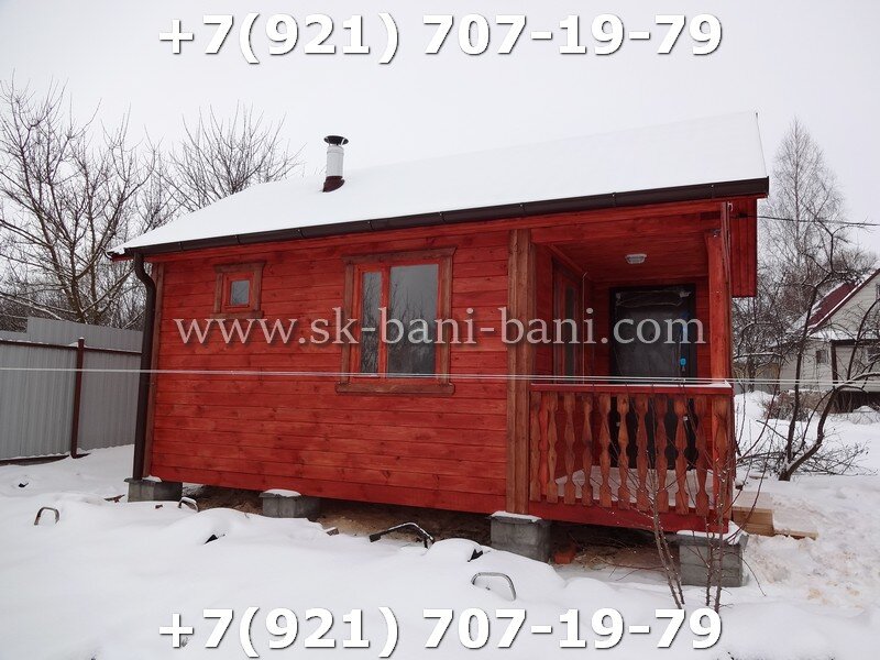 Почему выбирают бани из бруса под ключ в Москве и Московской области ...