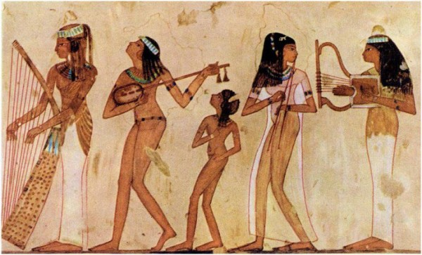 Музыкальный женский коллектив Древнего Египта