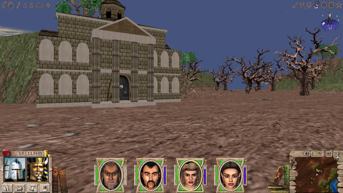 Тот самый монастырь в Курганных Низинах, который нужно зачистить.