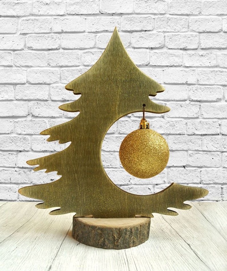 livemaster.ru📷Елка из фанеры