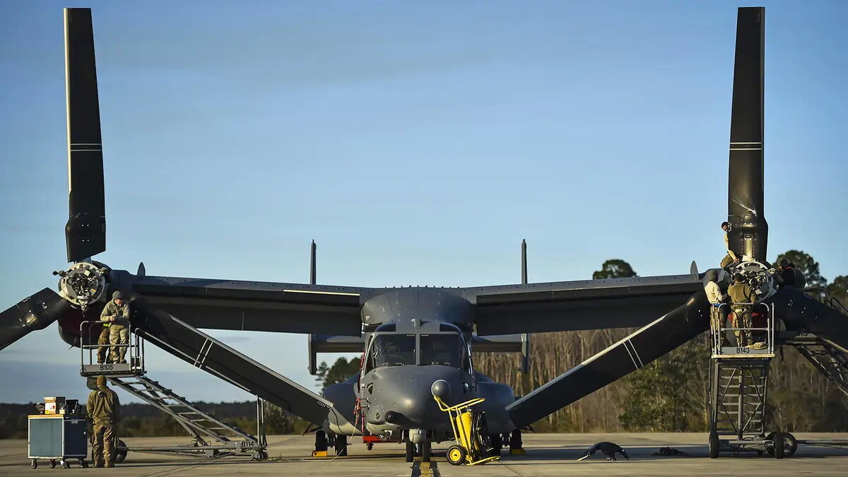 V-22 Osprey. Фото ВВС США
