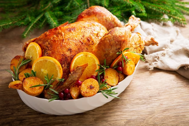 Вариант сервировки блюда