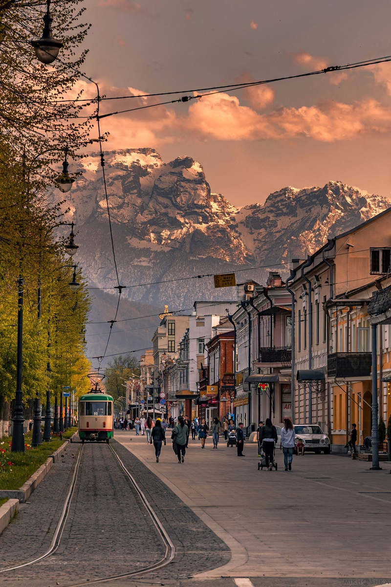 Одна из старинных центральных улиц города
