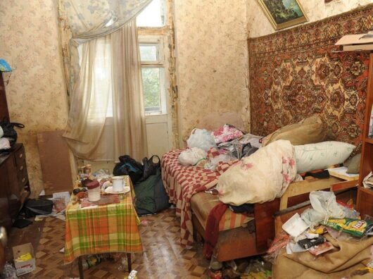    квартира без ремонта и уборки // фото: stroiteh-msk.ru