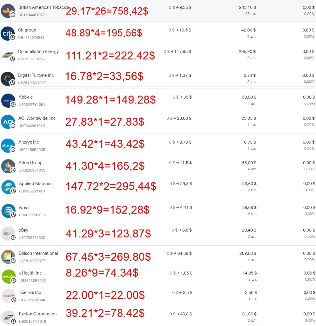 Мои потери скрин 1