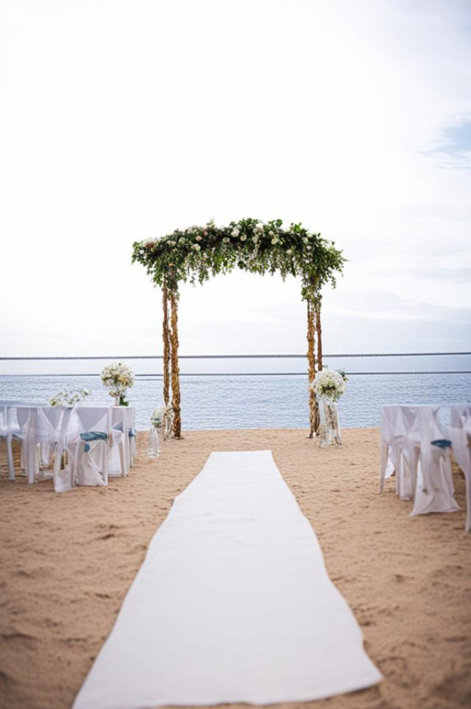 Квадратная свадебная арка