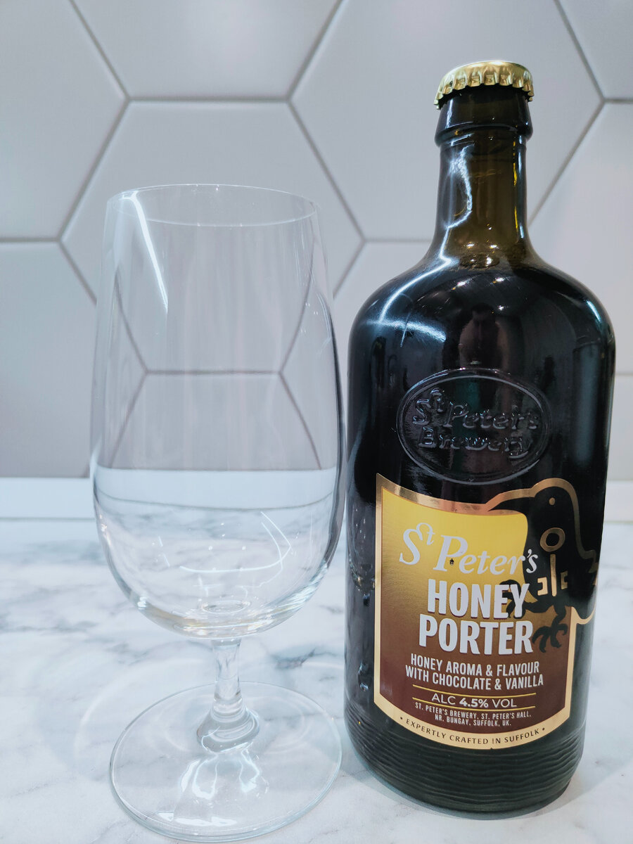 Пиво "St. Peter's Honey Porter" (Хани Портер) из Великобритании