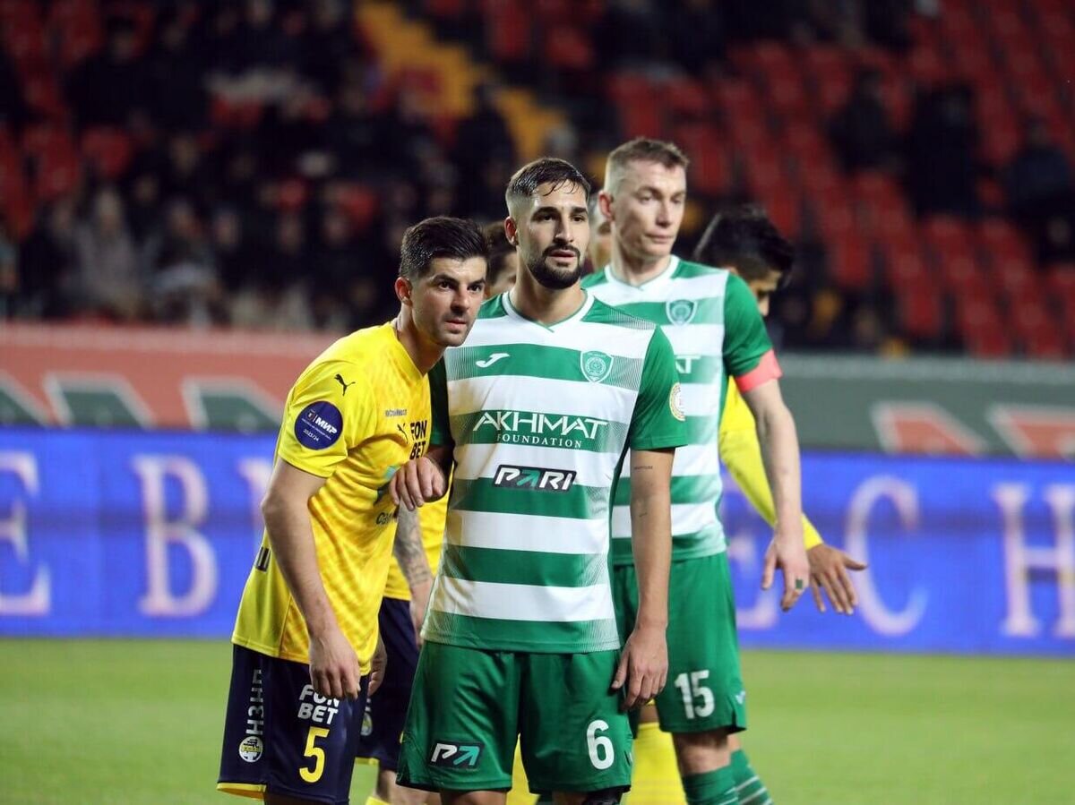    Эпизод матча "Ахмат" - "Ростов"© Фото : Пресс-служба "Ахмата"