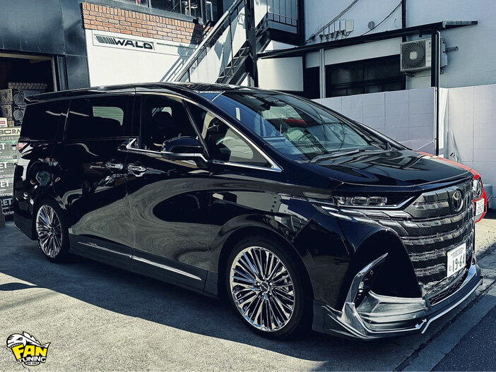Аэродинамический обвес Валд (Wald) на Тойоту (Toyota) Alphard 40 ...