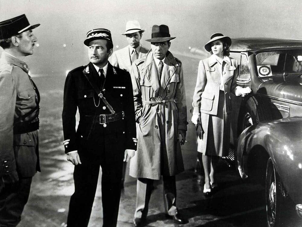 Кадр из фильма «Касабланка», 1942 год