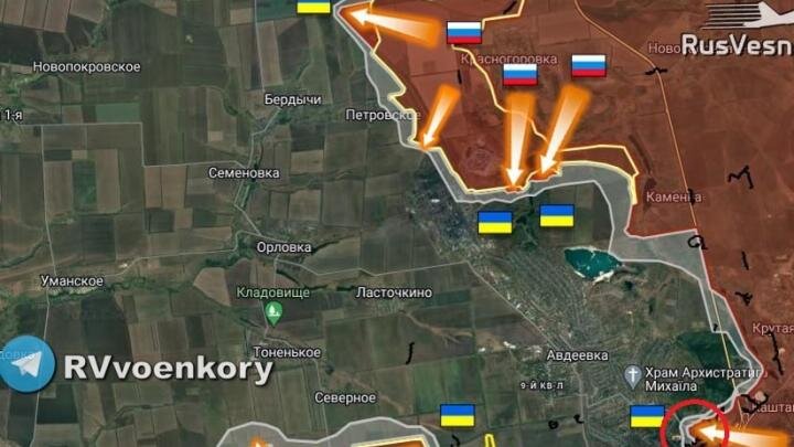 В Донбассе русские бойцы продолжают развивать успех, тактически "откусывая" куски серой зоны и продвигаясь вглубь территории противника.-2