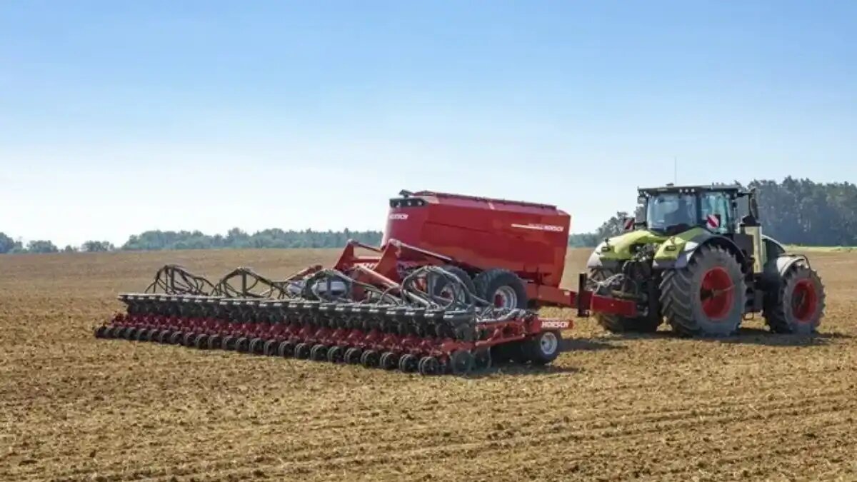 Фото: horsch.com Новая сеялка точного высева Horsch Solus 1047 SX в работе