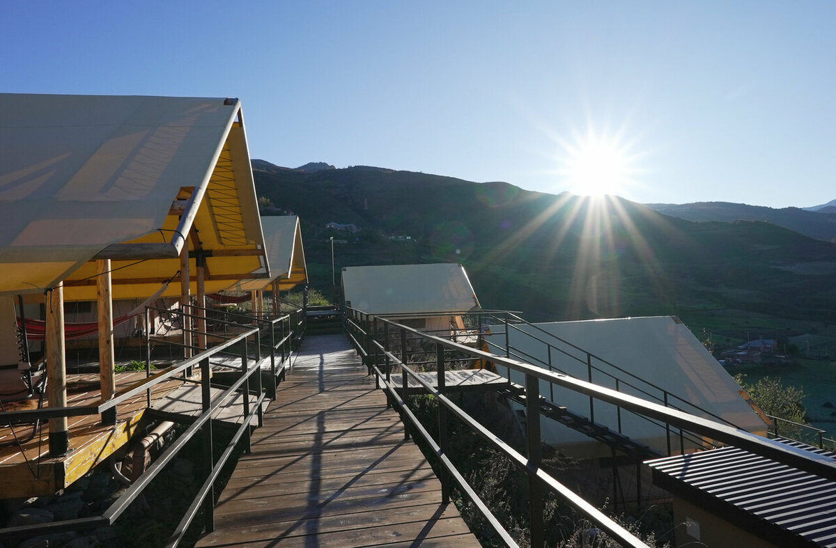 Глэмпинг Берег Неба Тазбичи, Чеченская Республика