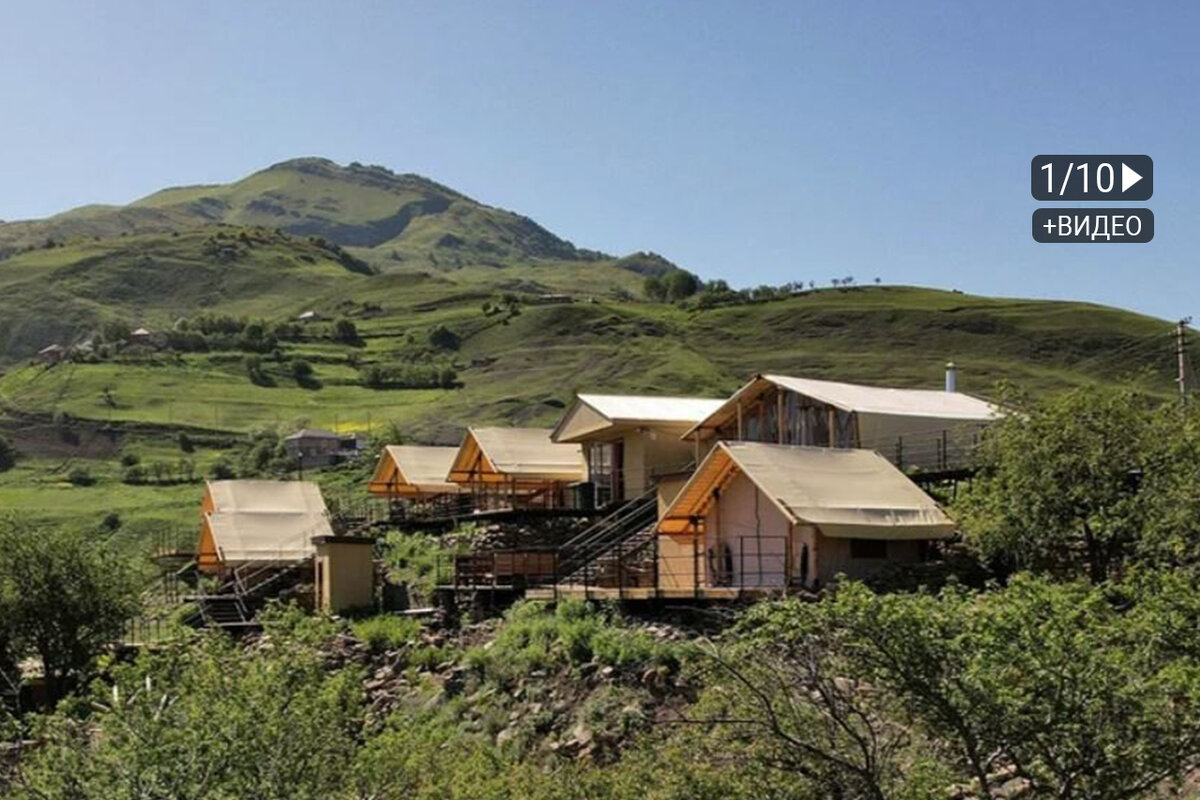 Глэмпинг Берег Неба, Тазбичи, Чеченская Республика