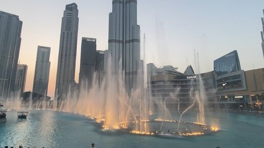 Поющие фонтаны в Дубаи - Видео 5