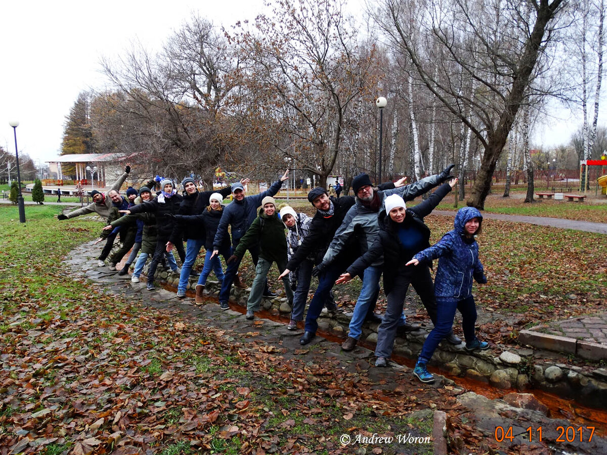 У истока реки Дон в городе Новомосковск