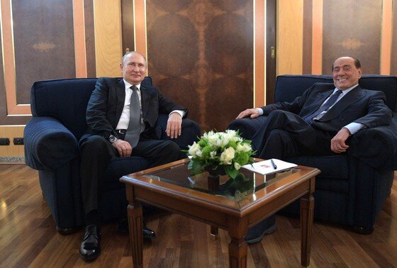   Владимир Путин, Сильвио Берлускони