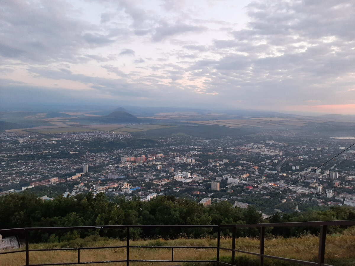 С горы Машук.