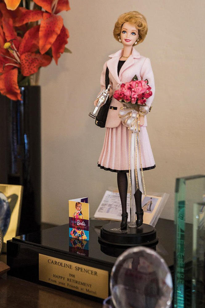 5 fashion Barbie. 3 Carol Spencer. RESTYLED DOLL CATALOG