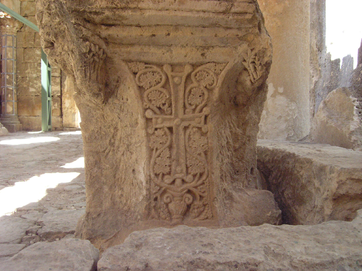 Процветший Крест. 4-5 вв.Монастырь Алахан. Киликия.