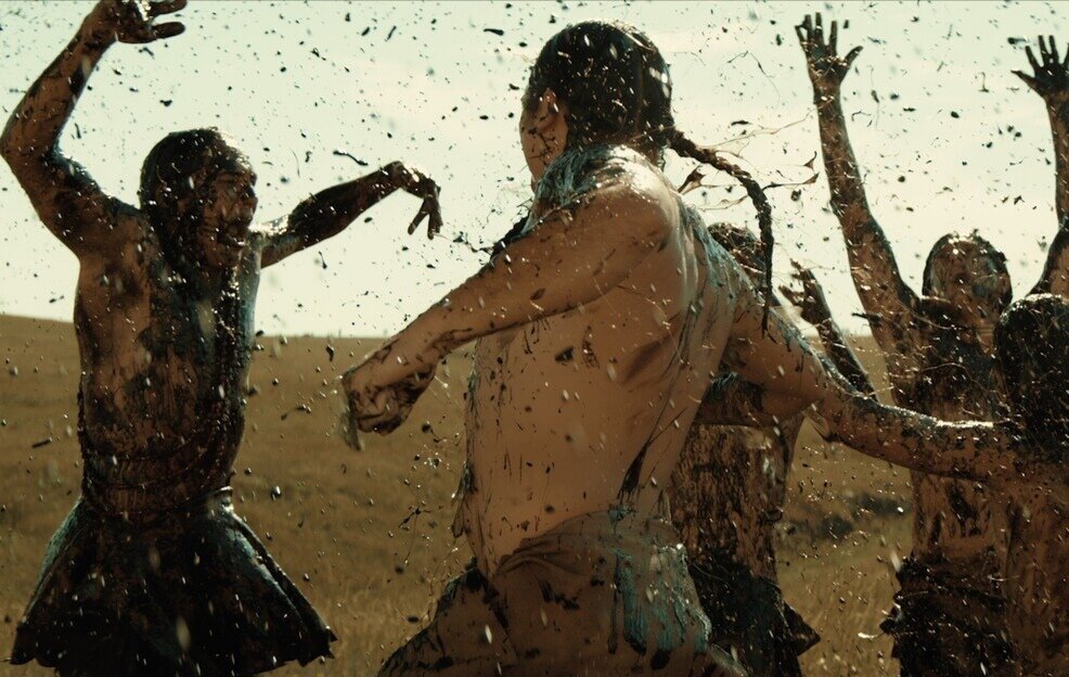 Кадр из фильма "Убийцы Цветочной Луны". 