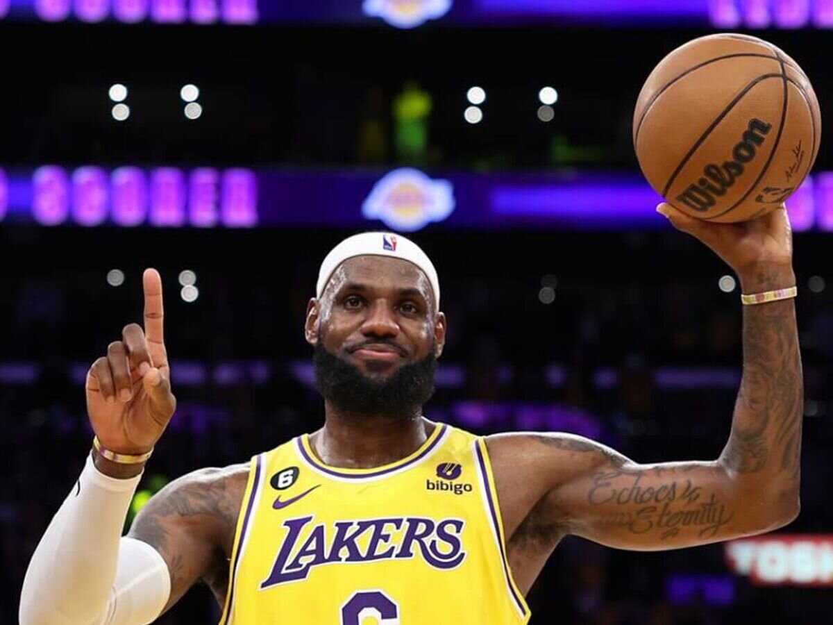    Леброн Джеймс© пресс-служба клуба "Лос-Анджелес Лейкерс"