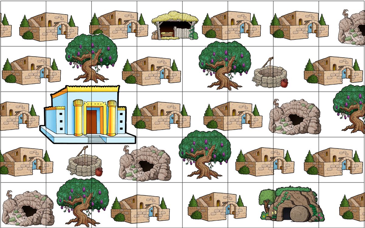 Просто разрежьте по линиям  , а после попробуйте собрать рисунок за ново . Это будет  не так просто как кажется на первый взгляд .  