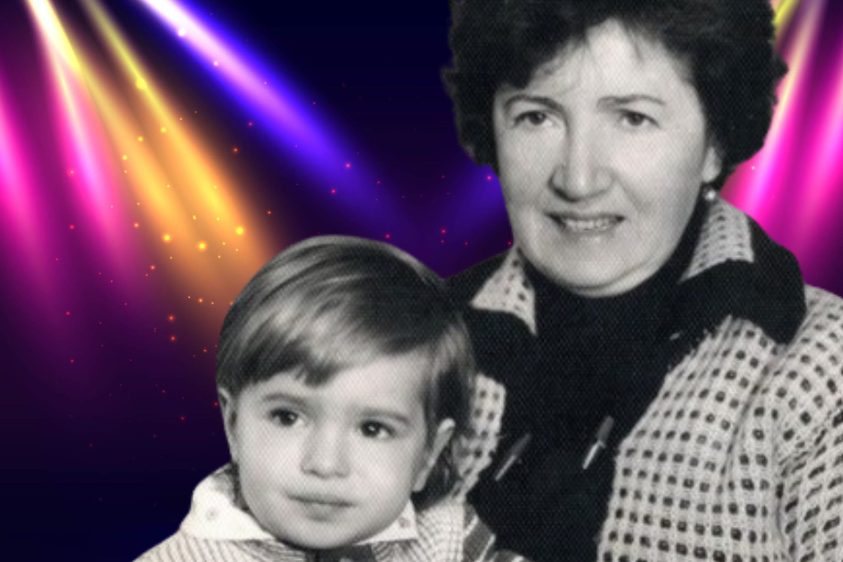 Елена Подкаминская с бабушкой