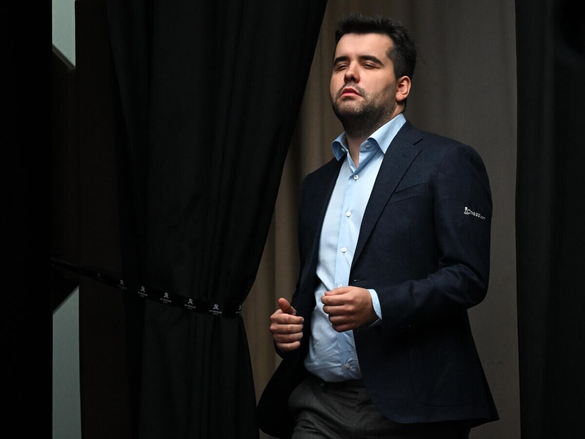    Российский гроссмейстер Ян Непомнящий© РИА Новости / Григорий Сысоев