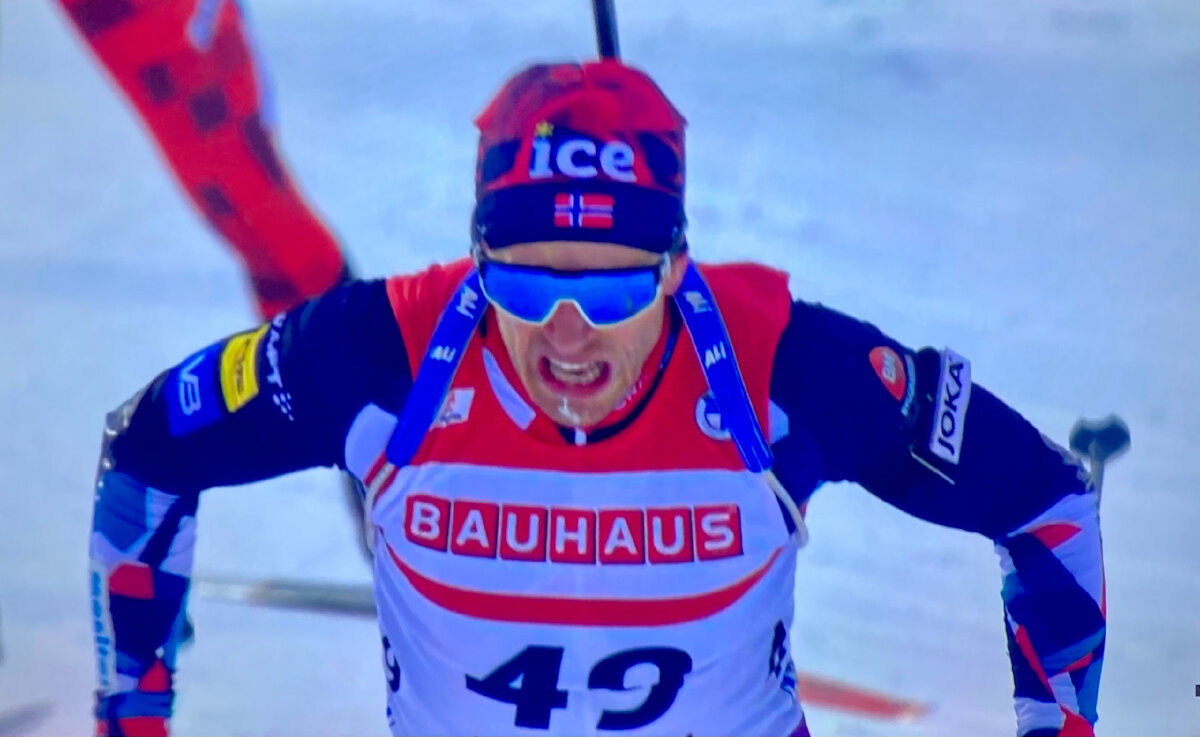 Тарей Бё - лидер Кубка мира после этапа в Хохфильцене.