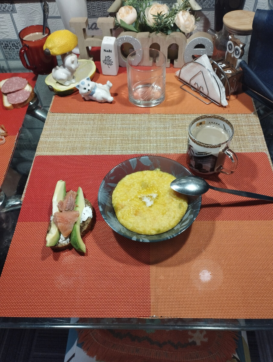 Мой завтрак. 