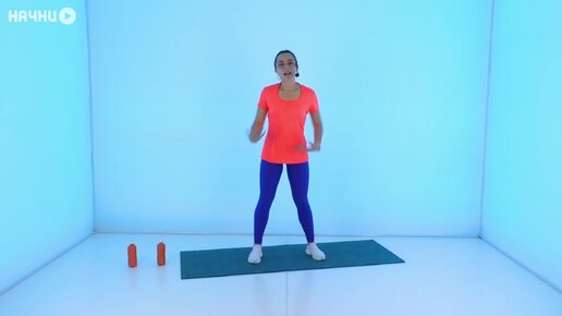 Домашняя фитнес тренировка для похудения видео